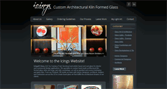 Desktop Screenshot of icingsglass.com